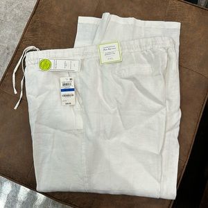 NWT XL petite linen pants